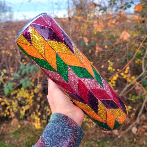 🆕️Custom, 30oz Straight, Tangram Tumbler! PERFECT GIFT 🎁 - Picture 3 of 12